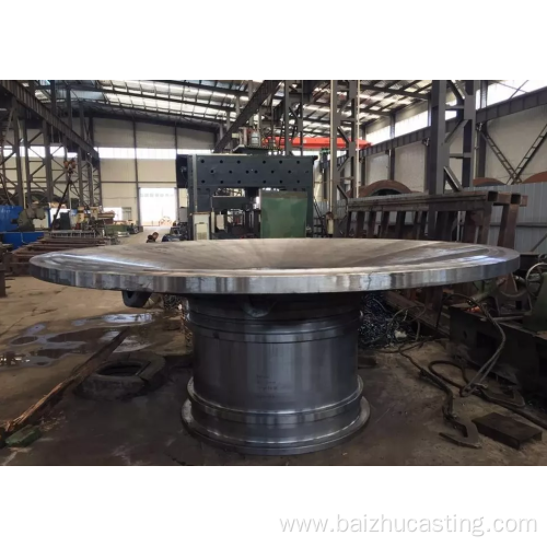 Casting Steel Ball Mill End Cover Housing